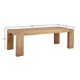 thumbnail image 2 of Ranger Reclaimed Pine 96-inch Farmhouse Dining Table, 2 of 5