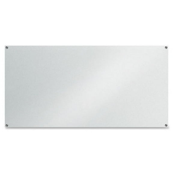 Lorell Dry-Erase Glass Board 72" (6 ft) Width x 36" (3 ft) Height - Frost Glass Surface - Rectangle