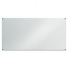 Lorell Dry-Erase Glass Board 72" (6 ft) Width x 36" (3 ft) Height - Frost Glass Surface - Rectangle