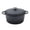 Black, variant on Dtchnegua Enameled Cast Iron Dutch Oven with Lid Cookbook Heavy,Pot for Stewing Braising Baking Bread - Compatible with All Stovetops,Black