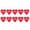 WH, variant on Oimcto Valentine's Day Pendant Fa,Valentine's Day Home Decoration Accessories Wooden Crafts Creative Handmade Love Heart Wood Chips,Valentine's Day gifts to please the mind and body