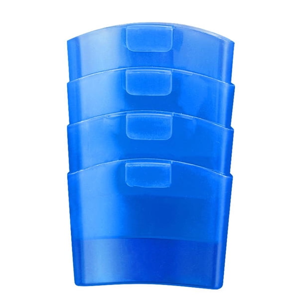 EZLIFE ZOUBAOQ - 4 soportes creativos para galletas en forma de taza, organizador de galletas en forma de taza con ganchos para tazas y vasos de leche para guardar galletas y bizcochos en la taza de p