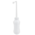 thumbnail image 3 of Pulverizador portátil de higiene personal, botella de bidé de mano (boquilla no telescópica, 300 ml, blanco), 3 of 8