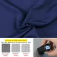thumbnail image 2 of Microfiber Queen Fitted Sheet, Wrinkle, Fade, Stain Resistant Deep Pocket Bed Sheet, Navy Blue, 2 of 7