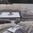 thumbnail image 2 of DOLITY Artificial Wool Sheepskin Room Floor Rug Carpet Mat Gray, 2 of 9