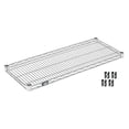 thumbnail image 2 of Nexel Chrome Wire Shelf w/Clips, 60"W x 14"D, 2 of 3