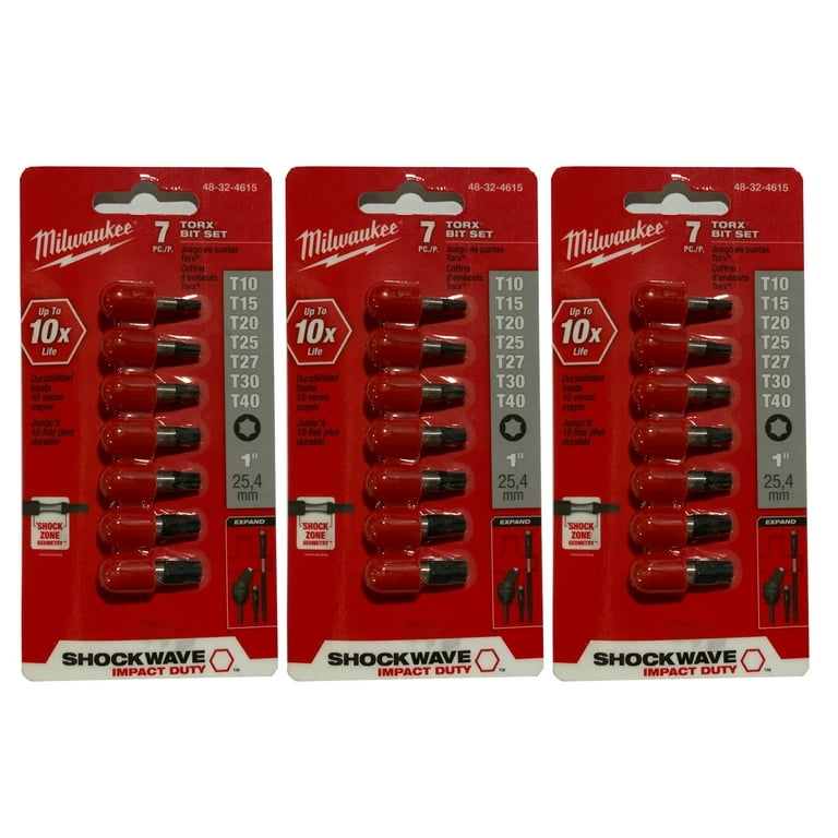 Torx bit set milwaukee deals