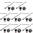 thumbnail image 2 of JINGT Bike Bicycle Front Fork Spring Strokes Cartridge Oil Pump Shoulder/Line Contror Mountain Road Bike Front Fork Damper Rod Cable Control 30mm, 2 of 9