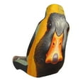 thumbnail image 3 of Picia Colorful Painted Duck Print Waterproof Sweating Car Seat Cover for Post Gym Workout, Running, Beach and Hiking, Universal Fit Anti-Slip Bucket Seat Protector, 3 of 5