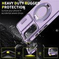 thumbnail image 6 of for Samsung Galaxy S20 FE 2022/S20 FE 5G/S20 FE Case, Military Grade Shockproof Bumper Rugged Rotating Stand Ring Holder Anti-Scratch Magnetic Cover Compatible with Car Mount Case,Purple, 6 of 10
