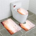thumbnail image 1 of ABPHQTO Fantasía Dreamy Butterflies Over Trees Romantic Sky Artístico Juego de alfombras de baño de 3 piezas Alfombra de baño Alfombra de contorno y tapa de inodoro ABPHQTO Cont-CHAPPLE-24690, 1 of 2