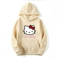 Hello Kitty Cartoon Anime Women Hoodie 2024 New Fashion Spring Autumn