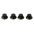 thumbnail image 3 of 4pcs Guitar Volume Knob Top Hat Speed Control Hand Volume Tone Control Knob For Electric Guitar Rotary Knobs Guitar Accessories Black, 3 of 10