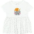 thumbnail image 3 of Inktastic Hanukkah Cute Latke Dreidel Girls Baby Dress, 3 of 5