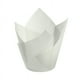 thumbnail image 1 of XmhyTop Tazas de panadería, almohadillas de pastelería, tazas de panadería de tulipanes, 5 * 5 * 8 cm, blancas, 50 piezas, 1 of 5