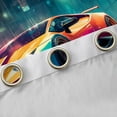 thumbnail image 4 of Castle Fairy Sport Car Black Out Curtains,Racing Car Curtains Pack of 2 (42x63 Each), 4 of 6