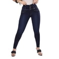 thumbnail image 1 of Jeans Skinny Mujer NYK Tiro Alto Mezclilla Azul N4743, 1 of 8