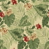 V.I.P by Cranston Kauai Palm Fabric, per Yard