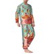 thumbnail image 2 of Fotbe Floating Colorful Cereal Pijama de Hombre con Estampado de Manga Larga, Conjunto de 2 Piezas, Ropa de Dormir Suave y Cómoda con Bolsillos-Medium, 2 of 7