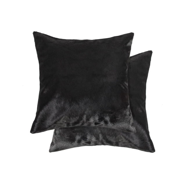 TORINO COWHIDE PILLOW 18"X18" 2-PACK