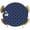 Blue, variant on Round Table Cover 55-60 Inch Black Morocco Waterproof Reusable Table Cloth Round Fitted Vinyl Tablecloth with Elastic Edged for Parties Outdoors, Geometric Leaf Diamond Lattice Abstract