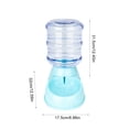 thumbnail image 3 of Large Capacity Automatic Pet Water Dispenser Gravity Continuous Refill Drinking Bowl Waterer for Cats Dogs Puppies Kittens Home Indoor, 3 of 6