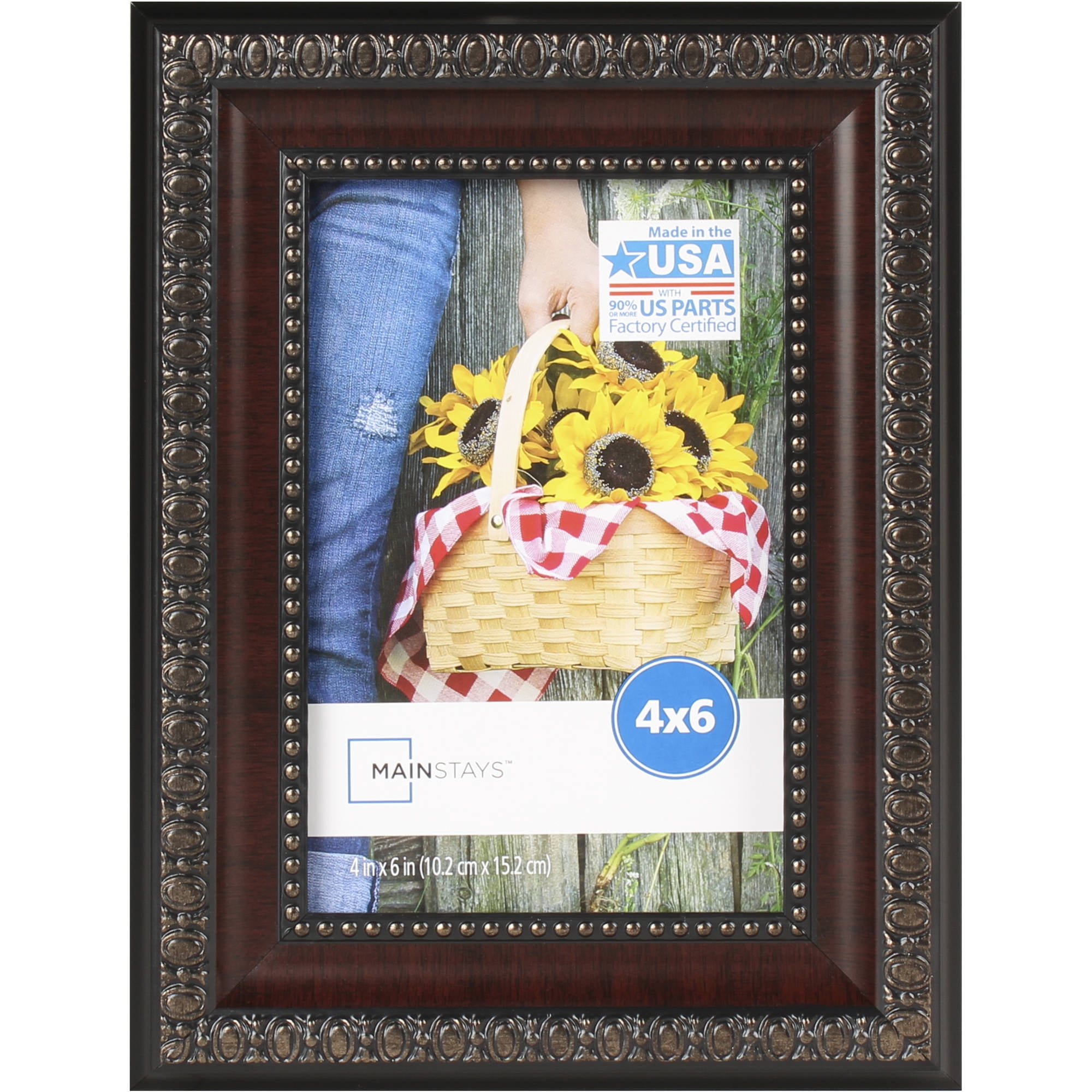 mainstays-mahogany-4x6-picture-frame-walmart