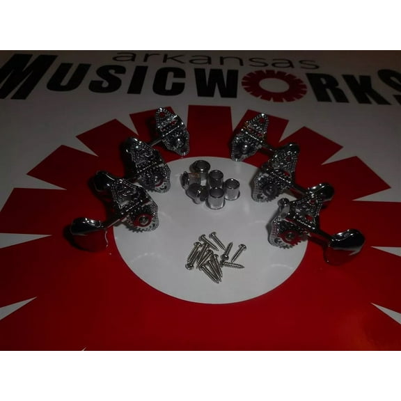 Gretsch G5400 Electromatic 3x3 Tuning Keys (6) - CHROME, #009-6599-000