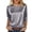 Z514b-Grey, variant on HNMKIU Casual T Shirt Soft Everyday Basic Tee Comfortable Breathable Top For Ladies Grey,XL