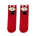 thumbnail image 4 of XEGLSBU 3 Pack Christmas Stocking Holder Womens Christmas Socks Socks Cute Medium Tube Socks One Size, 4 of 4