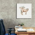 thumbnail image 3 of Epic Graffiti 'Farm Friends XII' by Lisa Audit, Canvas Wall Art, 26"x26", 3 of 8