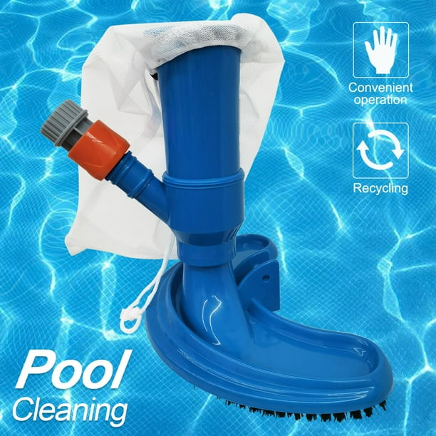 Aspirador de piscina Macarena Cepillo de limpieza de cabezal de vacío para piscinas Spas Piscinas Limpieza de Estanques