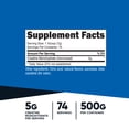 thumbnail image 2 of Nutricost Creatine Monohydrate Powder (Mandarin Orange, 500 Gram) - Micronized Creatine Supplement - Vegan, Non-GMO, Gluten Free, 2 of 2