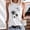 White, variant on Sleeveless Tops sleeveless shirts for women Long Tank Tops Loose Fit wide strap tanks Beach Vests Summer Casual Basic Shirts Casual Blouses thick strap tank Tank Tops for Women Wine L