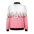 thumbnail image 5 of Womens Zip Up Sweatshirts Jackets Long Sleeve Casual Loose Outwear with Pockets, 5 of 6
