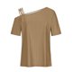 thumbnail image 4 of Camiseta de Manga Corta Sexy de Moda 2024, Camiseta Casual de Manga Corta, 95% Poliéster 5% Blusa de Spandex para Mujeres, Top de Verano de Lavado de Manos, 4 of 7