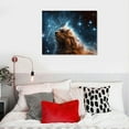 thumbnail image 4 of PIKWEEK  Space Decor for Boys Room Canvas Wall Art Solar System Posters for Bedroom Galaxy Room Decor Outer Space Room Decor Modern Astronomy Constellation Themed Pictures Framed Artwork, 4 of 4