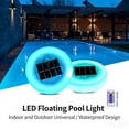 thumbnail image 7 of Solar Floating Pool Lights with Remote Control Waterproof IP65 RGB LED Decorative Orb for Courtyard and Patios White 6 Inch, 7 of 7