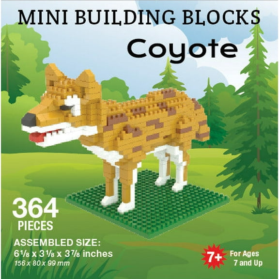 Mini Building Blocks - Coyote