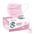 thumbnail image 2 of Cubreboca Infantil Tricapa Desechable  C/50pz Color Rosa Claro, 2 of 4