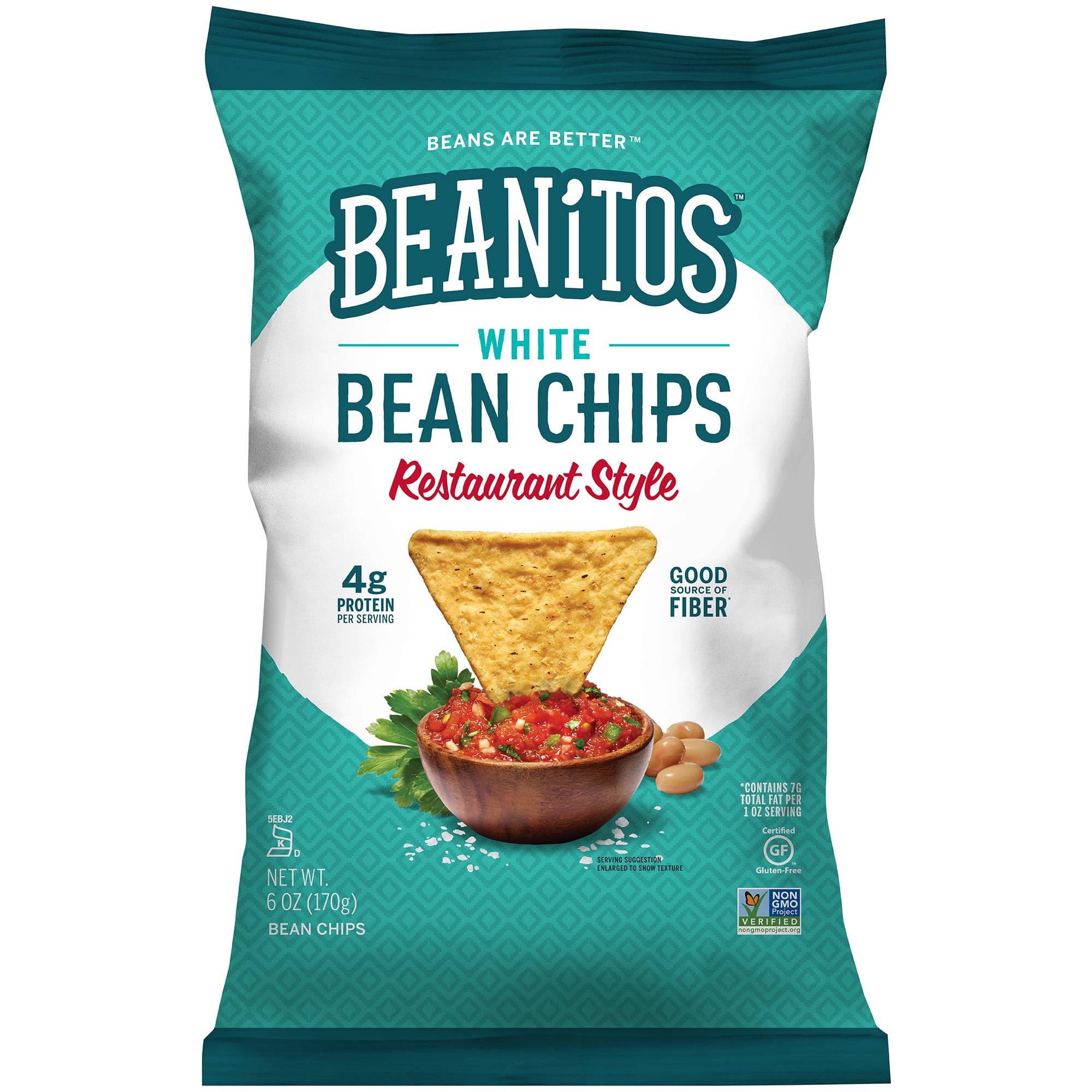 Beanitos Restaurant Style White Bean Chips, 6 Oz.