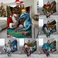 thumbnail image 4 of Manta Navideña Manta Navideña Manta De Invierno Manta Suave Y Cómoda Manta Cálida Para La Siesta Manta Navideña Con Gorro Navideño (70/100 X 150/130 X 150 Cm), 4 of 4