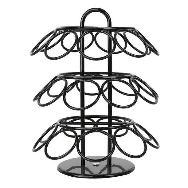 Coffee Pod Holder, Coffee Pod Storage Compatible for K Cups (27 Pods), Spins 360-Degrees Coffee Pod