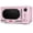 Pink, variant on Nostalgia 1.1 cu ft Retro Microwave Oven, 1000W Countertop Microwave Oven with Digital Clock, Red