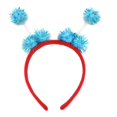 thumbnail image 2 of Diadema con pompón para bebé, aro para el pelo, disfraz de cosplay Azul claro, 2 of 8