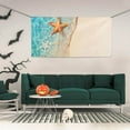 thumbnail image 2 of Salouo Starfish On The Sand Beach Pattern Holiday Banner Outside Party Decoration Banner (1PC) Festival Supplies Fit for Birthday Parties & Celebrations & Chrismas-Medium, 2 of 8