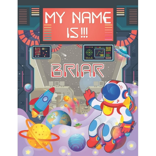 My Name is Briar : Personalized Primary Tracing Book ...
