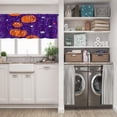 thumbnail image 5 of LALILO Kitchen Curtain Valance Happy Halloween Autumn With Rod Pocket Window Curtain 52"x 18" Set of 2, 5 of 5