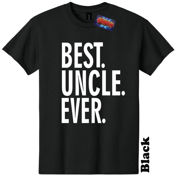 Best Uncle Ever Fathers Day Nephew Niece T-Shirt Dad The Twisted Donut