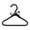 Black, variant on White Pearl DIY Hanger, Handmade Acrylic Clothes Rack for Wardrobe, Decorative